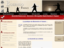 Tablet Screenshot of bozendo-france.com